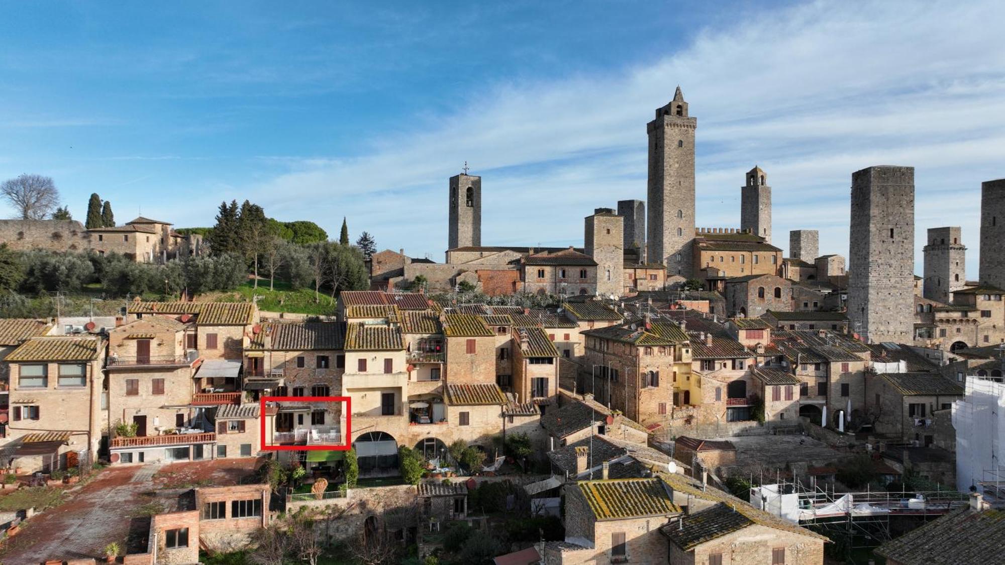 Hotel Le Palme à San Gimignano Extérieur photo